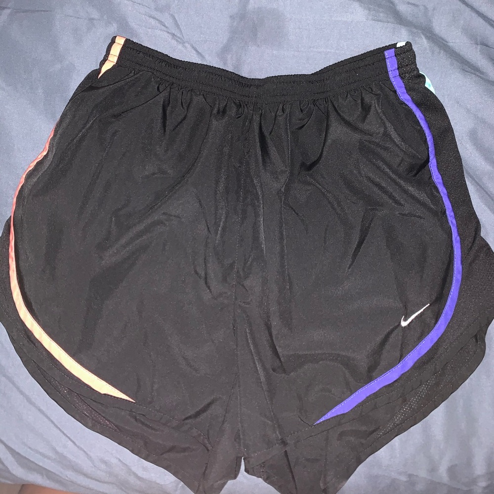 Multicolor Lined Nike Shorts- Size M